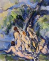 Bañistas 1906 Paul Cézanne